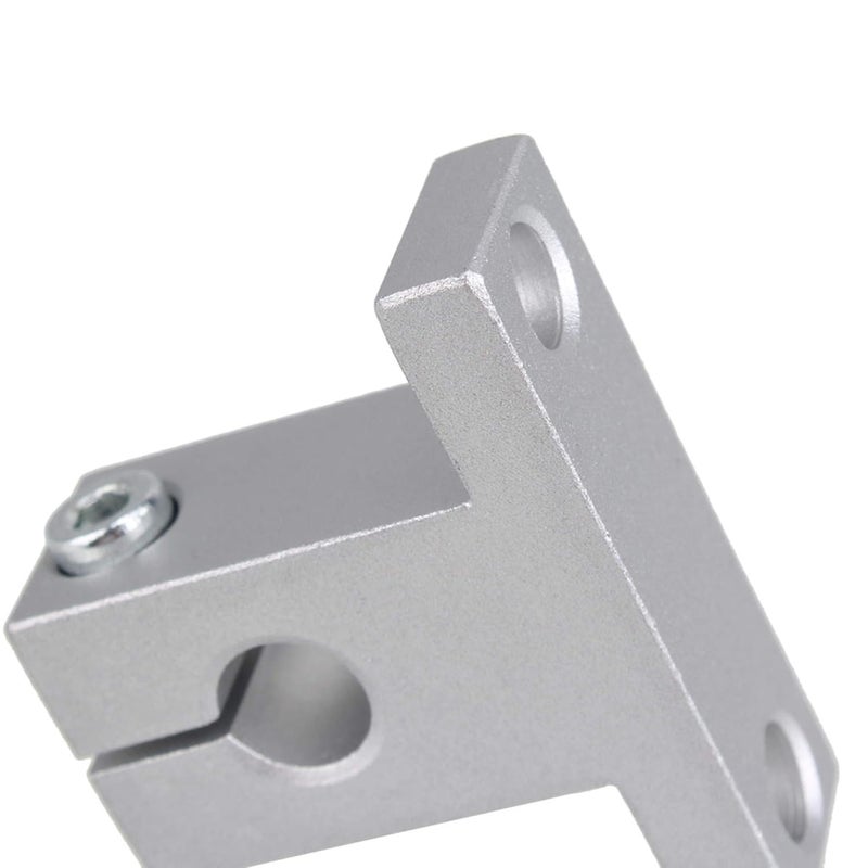 CNBTR Horizontal 8mm Dia Linear Motion Ball Bearing Slide Bushing &200mm Linear Shaft Optical Axis with Rod Rail Support Set - Image 5